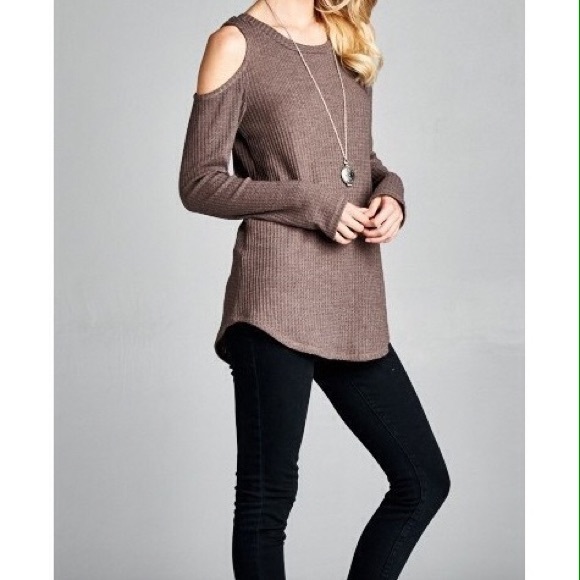 Tops - Cocoa Lightweight Thermal Top